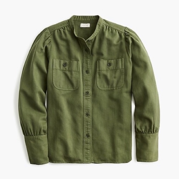 J. Crew Tops - JCrew Point Sur Twill button down